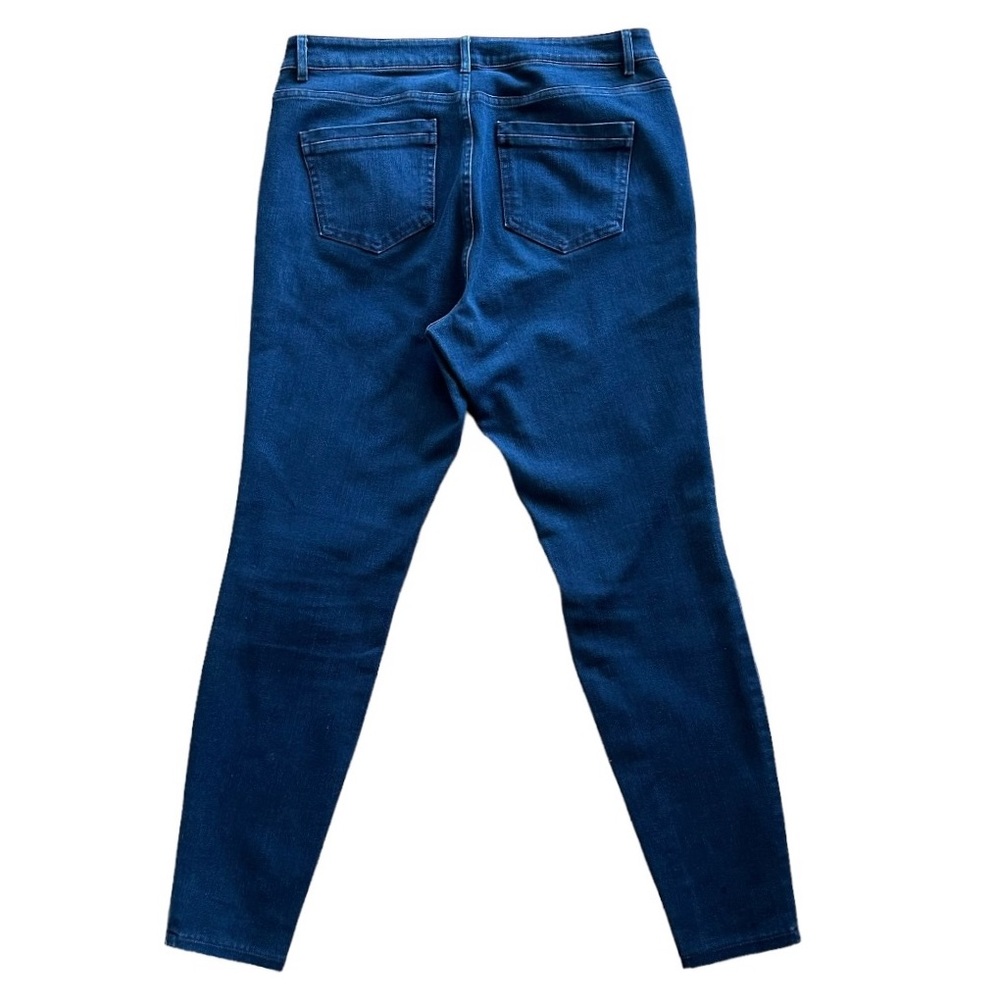 J.Jill Premium Flex High Rise Denim Leggings Size 12 - Picture 4 of 16